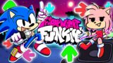 Sonic and Amy Play Friday Night Funkin' (Sonic MOD by CuteyTCat)