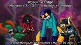 FNF Mashup Absolute Rage | Madness x A.G.O.T.I. x Ballistic x Genocide | My Absolute Rage Version